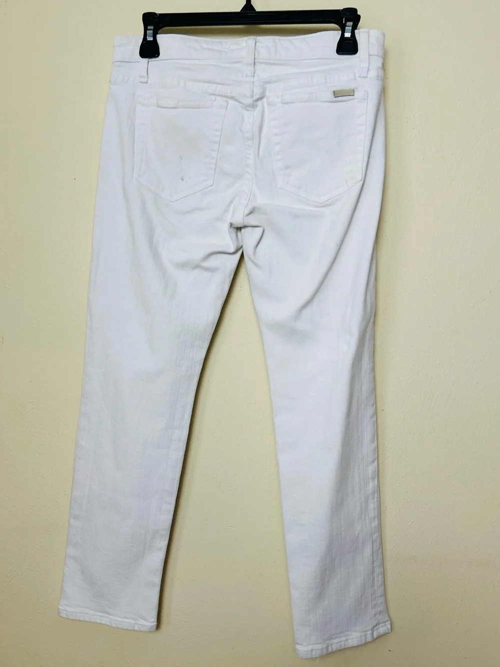 Joe's Jeans Straight Leg Jeans in White Sz W-28